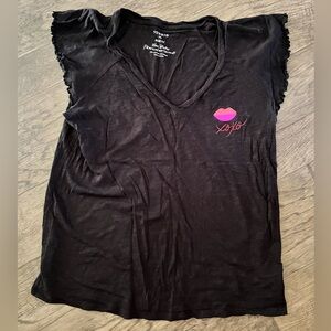 Torrid XOXO Lip Detail Tee Shirt